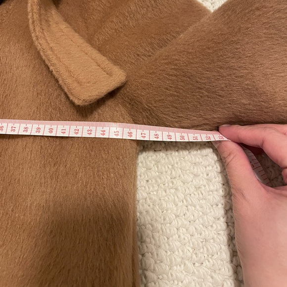 Fur collar cape coat - Picture 6 of 6